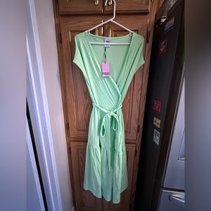 Smash & Tess Sienna Duster in Sorbet Green